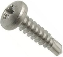 Шуруп с буром ПАРТНЕР DIN7504M 3.9Х13 A2 1000 шт. SPT 75042M39 13