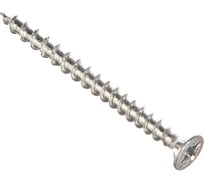 Шуруп Heco -UNIX-PLUS 4,0 x 50 PZ2, потайн.гол., полн.резьба, оцинк. 100 шт ФАС 30052 40