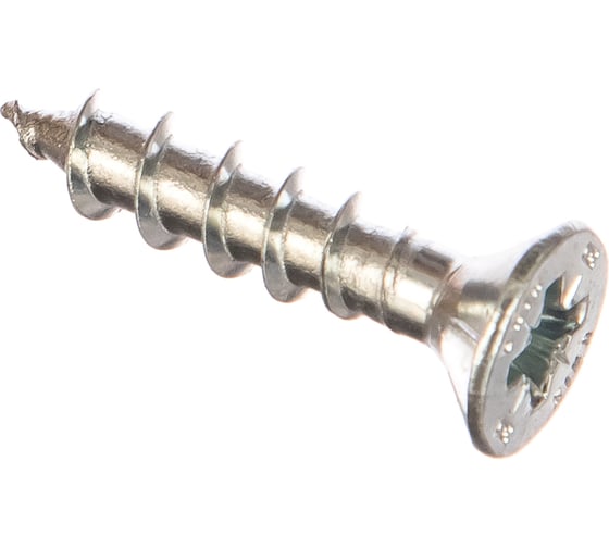 Шуруп Heco -UNIX-PLUS 6,0 x 30 PZ3, потайн.гол., полн.резьба, оцинк. 200шт. ФАС 15887