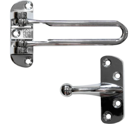 Блокиратор открывания двери Doorlock DL CH01/108/CP полированный хром, открывание внутрь 74421