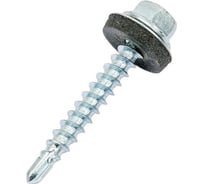 Саморезы Зубр для крепления кровельных материалов к деревянной обрешетке, оцинкованные, 4,8x35мм, 380шт 4-300315-48-035