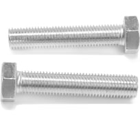 Болт ТУНДРА с шестигранной головкой, цинк, DIN933, М20x100 мм, 1 кг 9901433
