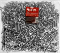 Болт ТУНДРА krep с шестигранной головкой, DIN933, М6x30, к.п. 8.8, цинк, 5 кг 2615041