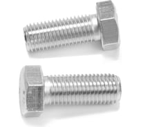 Болт ТУНДРА с шестигранной головкой, цинк, DIN933, М16x40 мм, 1 кг 9901420