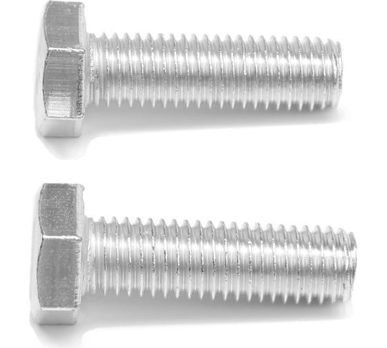 Болт ТУНДРА krep с шестигранной головкой, цинк, DIN933, М12x40 мм, 5 кг 2615062