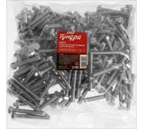 Болт ТУНДРА krep с шестигранной головкой, цинк, DIN933, М8x60 мм, 5 кг 2615051