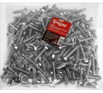 Болт ТУНДРА krep с шестигранной головкой, DIN933, М8x40, к.п. 8.8, цинк, 5 кг 2615049
