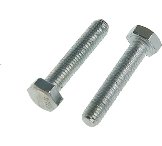 Болт ТУНДРА krep с шестигранной головкой, DIN933, М8x40, к.п. 8.8, цинк, 5 кг 2615049