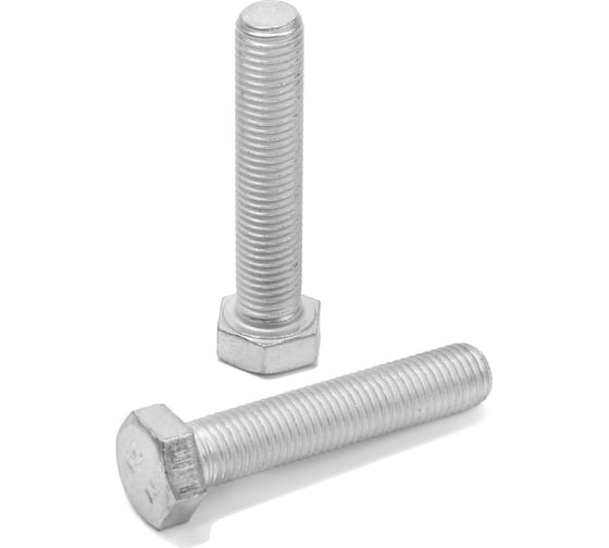 Болт ТУНДРА  с шестигранной головкой, цинк, DIN933, М16x80 мм, 1 кг 9901424