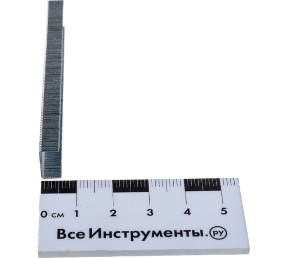 Закаленные узкие скобы для степлера ЗУБР тип 53, 6 мм, 1000 шт. 31625-06