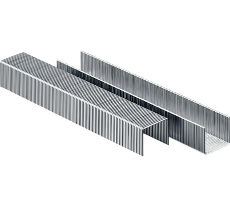 Закаленные узкие скобы для степлера ЗУБР тип 53, 10 мм, 1000 шт. 31625-10