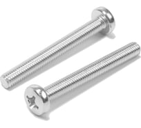 Винт ТУНДРА с полукруглой головкой, цинк, DIN7985, М8x70 мм, 100 шт 9901412