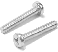 Винт ТУНДРА с полукруглой головкой, цинк, DIN7985, М5x30 мм, 600 шт 9901399