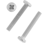 Винт ТУНДРА с полукруглой головкой, цинк, DIN7985, М4x20 мм, 2000 шт 9511123 9511124