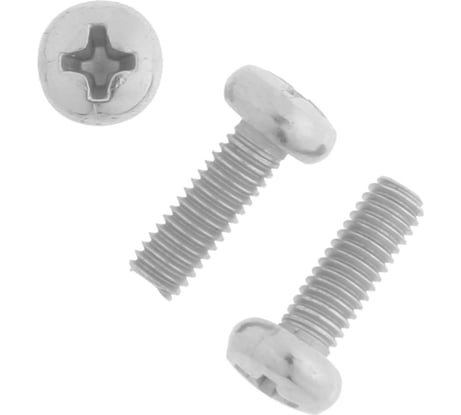 Винт ТУНДРА с полукруглой головкой, цинк, DIN7985, М4x10 мм, 2000 шт 9511183 9511121