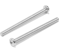 Винт ТУНДРА с полукруглой головкой, цинк, DIN7985, М5x70 мм, 300 шт 9901401