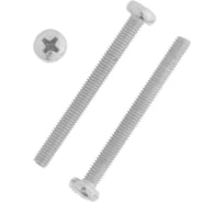 Винт ТУНДРА с полукруглой головкой, цинк, DIN7985, М4x40 мм, 1000 шт 9511184