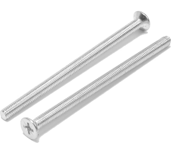 Потайной винт ТУНДРА, цинк, DIN965, М4x60 мм, 200 шт 9901435 9901436 1