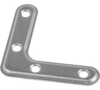 Угольник ТУНДРА krep УГ-50, без покрытия, в упаковке 1 шт. 5296488