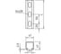 STRUT профиль OBO Bettermann перфорированный по основанию, 41х41x3000 мм, S=2.5 мм, оцинкованная сталь 1122910 2