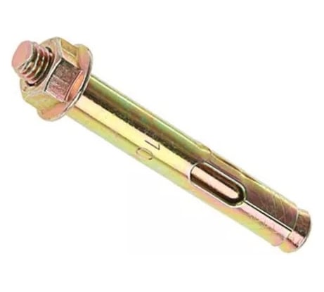 Анкерный болт с гайкой Качественный КРЕПЕЖ 10х95 (10х97) 10 шт 0300033 КЧ