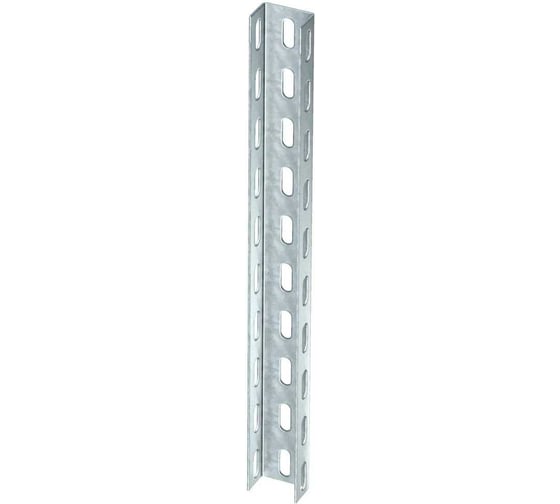 Рейка OBO Bettermann US 3 20 FS, U-профиль, конструкционная, L=200 мм, сталь, конвейерный цинк 6342302 1