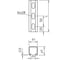 STRUT профиль OBO Bettermann перфорированный 3 стороны, 41х41x3000 мм, S=2.5 мм, оцинкованная сталь 1122914 2
