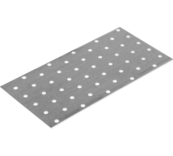 Соединительная пластина ТУНДРА 200x100x2 мм, 4 шт. 9634707