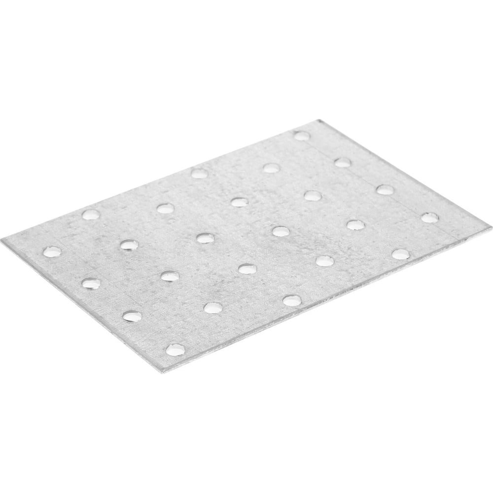 Соединительная пластина ТУНДРА 80x120x2 мм, 4 шт. 9634732 - выгодная ...