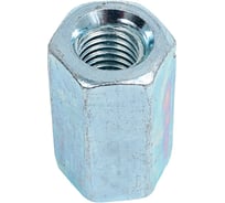 Переходная гайка Качественный КРЕПЕЖ DIN 6334 М10 18 шт 0300907 КЧ