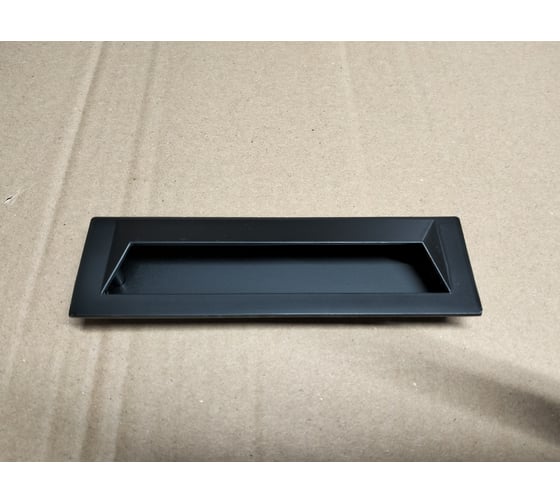 Ручка для раздвижных дверей MORELLI MHS128 BL цвет черный 9014509