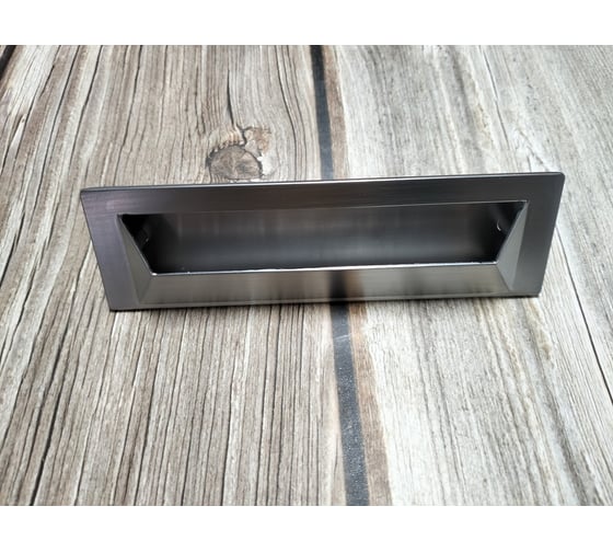 Ручка с зацепом для раздвижных дверей MORELLI MHS128 SC цвет матовый хром 9014508