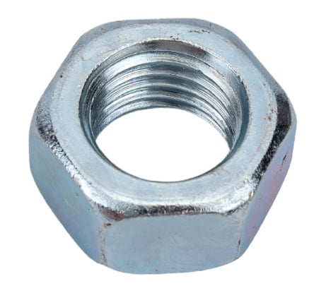 Гайка Качественный КРЕПЕЖ шестигранная DIN 934 М20 10 шт 0300927 КЧ