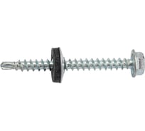 Кровельный саморез Качественный КРЕПЕЖ цинк, 4.8х51 мм, 35 шт 0200173 КЧ