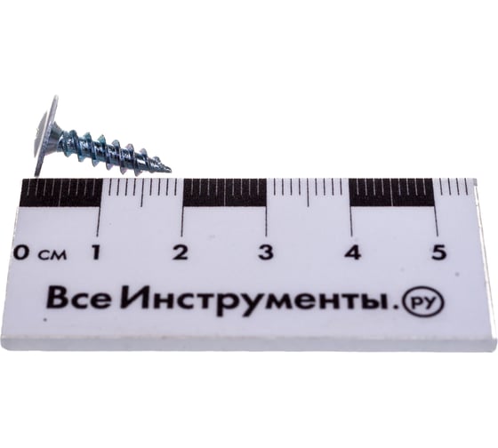Прессшайба Качественный КРЕПЕЖ 4.2х16 мм, белая RAL 9003, острый, 250 шт 0200213 КЧ