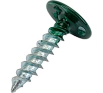 Прессшайба Качественный КРЕПЕЖ 4.2х19 мм, зеленый мох RAL 6005, острая, 250 шт 0300213 КЧ