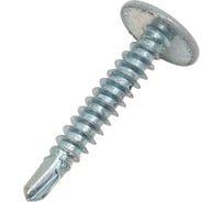 Прессшайба Качественный КРЕПЕЖ 4.2х25 мм, серая RAL 7004, сверло, 230 шт 0300321 КЧ