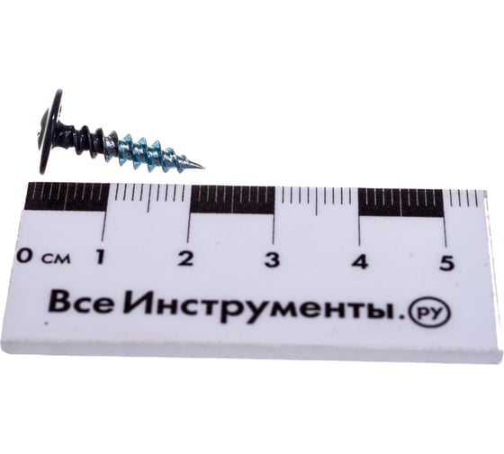 Прессшайба Качественный КРЕПЕЖ 4.2х19 мм, серый графит RAL 7024, острая, 250 шт 0301097 КЧ