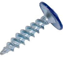 Прессшайба Качественный КРЕПЕЖ 4.2х19 мм, ультрамарин RAL 5002, острая, 250 шт 0301121 КЧ