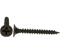 Саморез Качественный КРЕПЕЖ 3.5x32 мм, потай, частая резьба, оксид, 1030 шт 1000393 КЧ