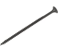 Саморез Качественный КРЕПЕЖ 4.2x64 мм, потай, частая резьба, оксид, 160 шт 0300405 КЧ