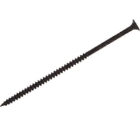 Саморез Качественный КРЕПЕЖ 4.8x95 мм, потай, частая резьба, оксид, 60 шт 0200413 КЧ