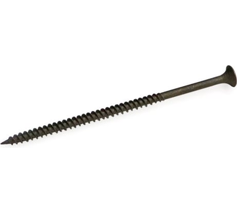 Саморез Качественный КРЕПЕЖ 4.8x95 мм, потай, частая резьба, оксид, 300 шт 1000413 КЧ