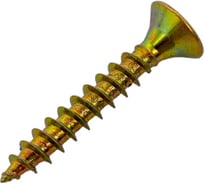 Шуруп Качественный КРЕПЕЖ желтый цинк 3.0x20 600 шт 0300423 КЧ