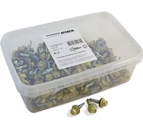 Кровельный саморез Качественный КРЕПЕЖ слоновая кость RAL 1014, 5.5х25 мм, 200 шт 1000731 КЧ