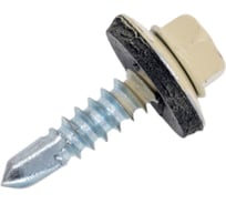 Кровельный саморез крепежная техника слоновая кость RAL 1014, 5.5х25 мм, 250 шт 420408 БК