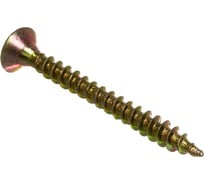 Шуруп Качественный КРЕПЕЖ желтый цинк 4,0x40, 150 шт. 0300463 КЧ