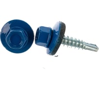 Кровельный саморез крепежная техника синий RAL 5005, 5.5х25 мм, 250 шт 420388 БК