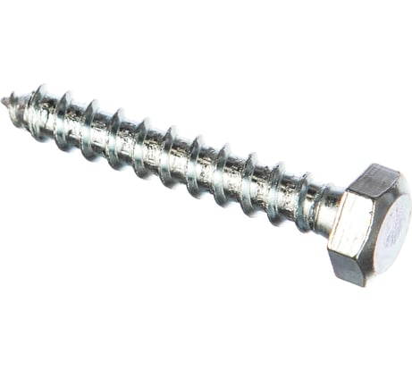 Шуруп с шестигранной головкой Качественный КРЕПЕЖ 8х50, 80 шт. 0500555 КЧ