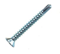 Оконный саморез Качественный КРЕПЕЖ 3.9х32 белый сверло 230 шт 0300091 КЧ